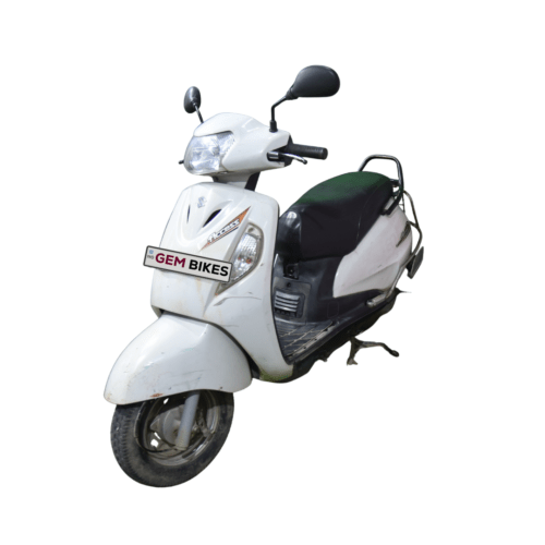 Suzuki Access 125 – White 2013 Model