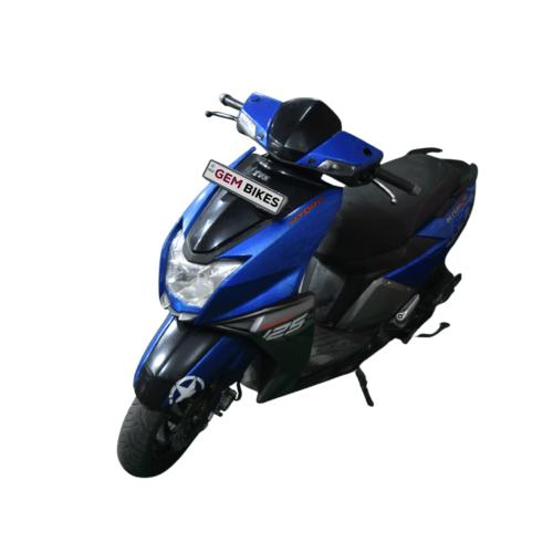 3 TVS Ntorq 125 – Blue 2019 Model