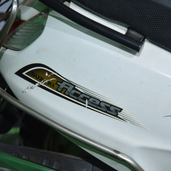 4 Suzuki Access 125 – White 2013 Model